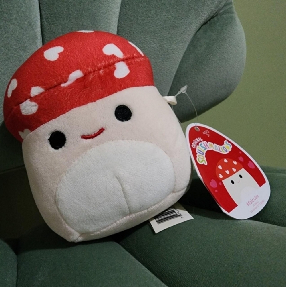 Squishmallow Malcolm the Mushroom